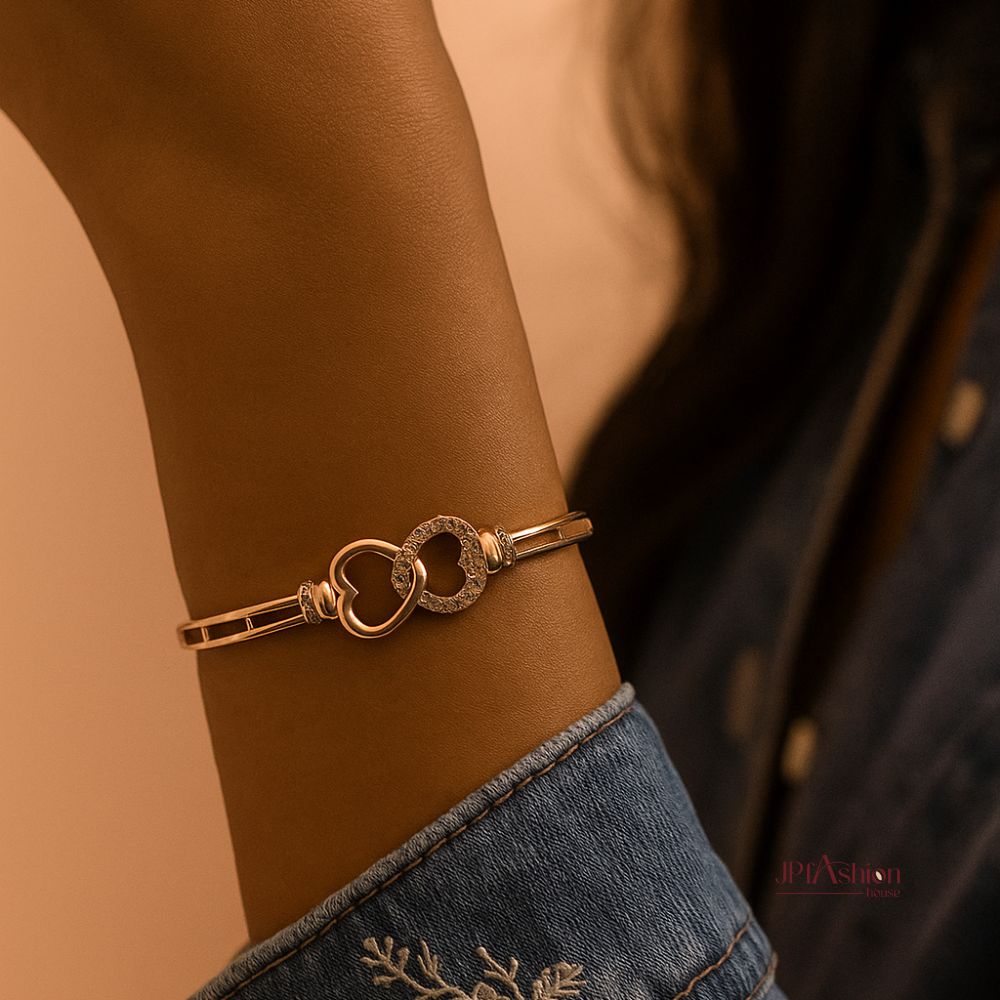 Eternal Heart Link Bracelet for Women