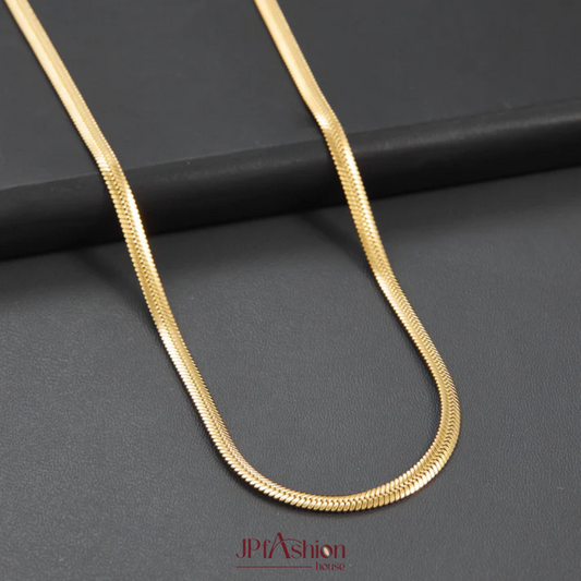 Men’s Gold-Tone Snake Chain Necklace