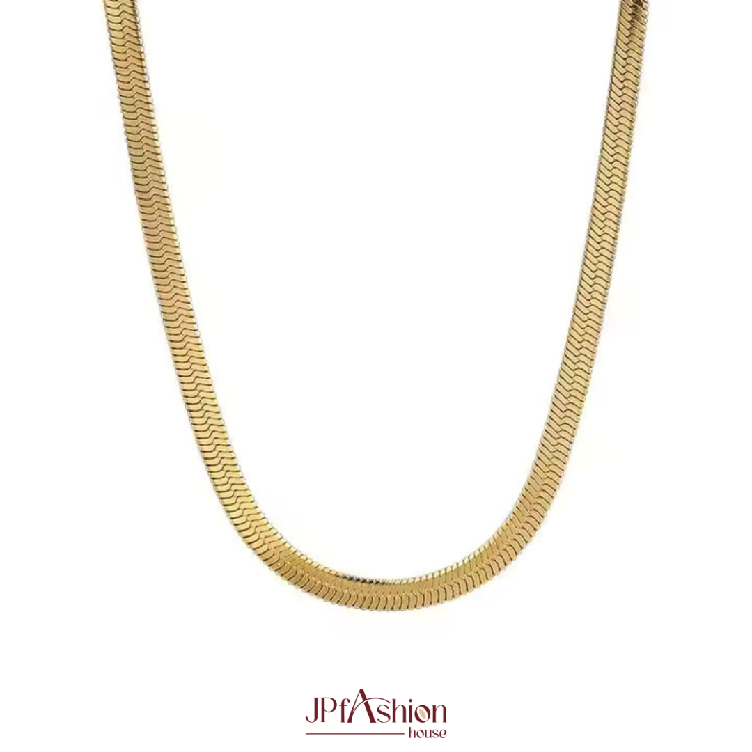Men’s Gold-Tone Snake Chain Necklace