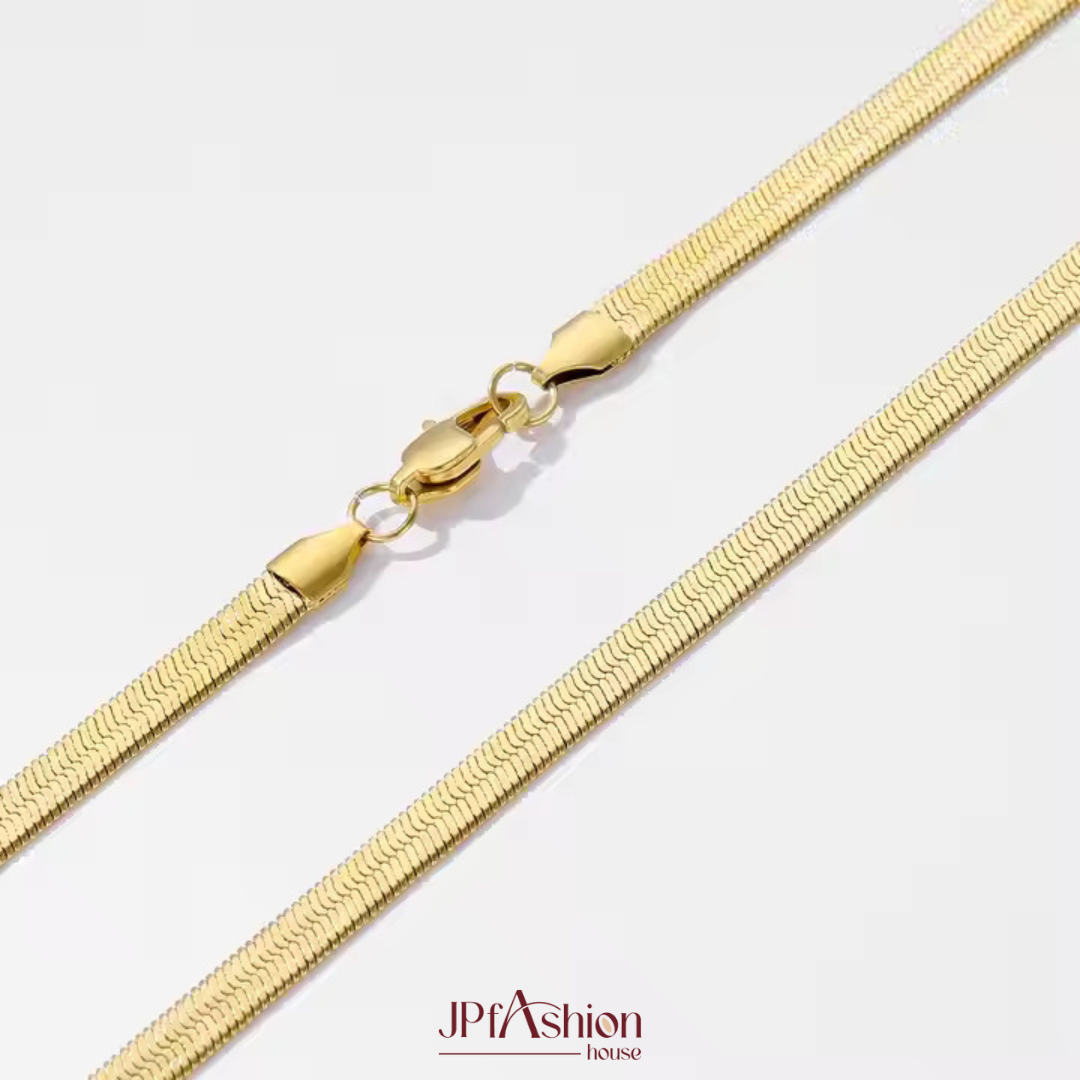 Men’s Gold-Tone Snake Chain Necklace
