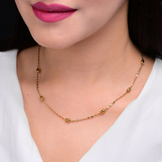Classic Gold Necklace Chain For Women