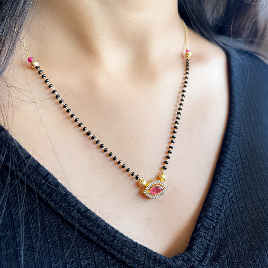 Blush Marquise Elegance Mangalsutra For Women