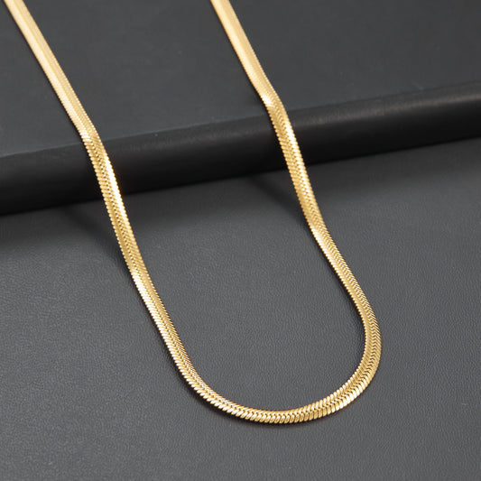 Men’s Gold-Tone Snake Chain Necklace